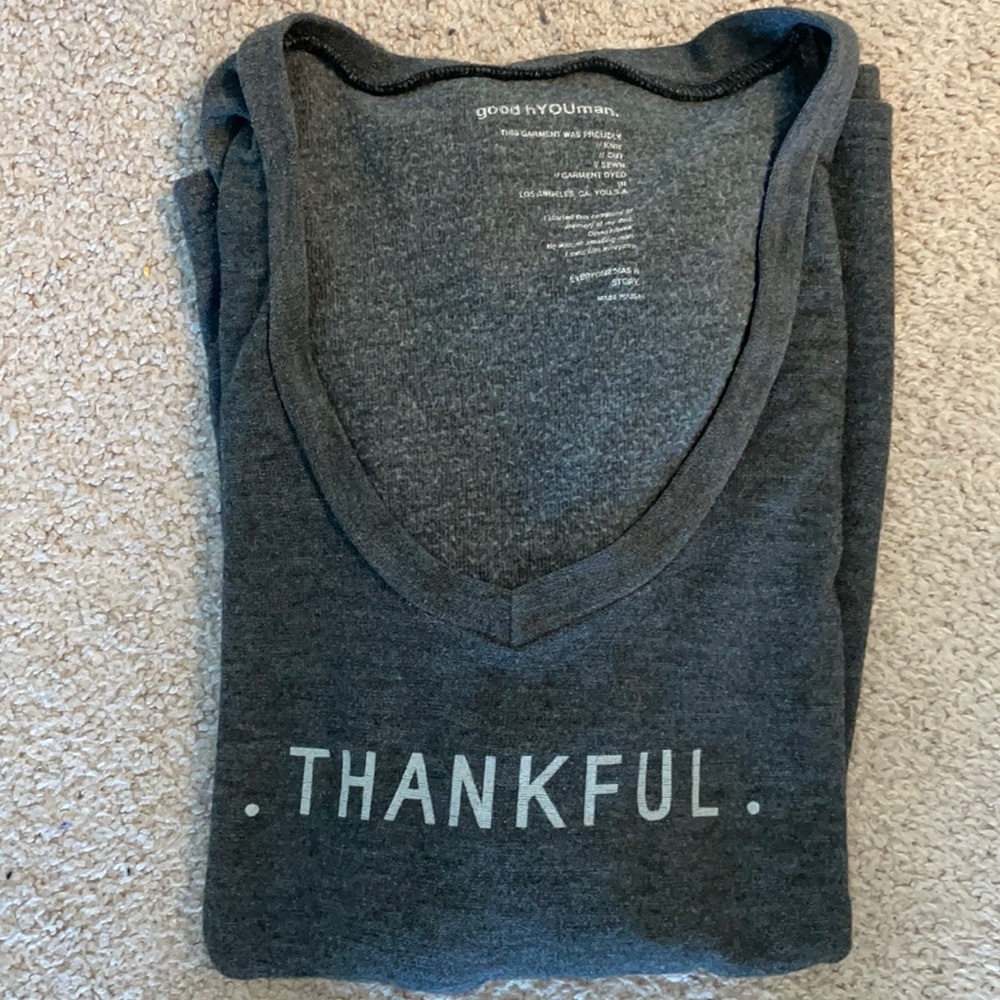 Good hYOUman V-Neck Longsleeve